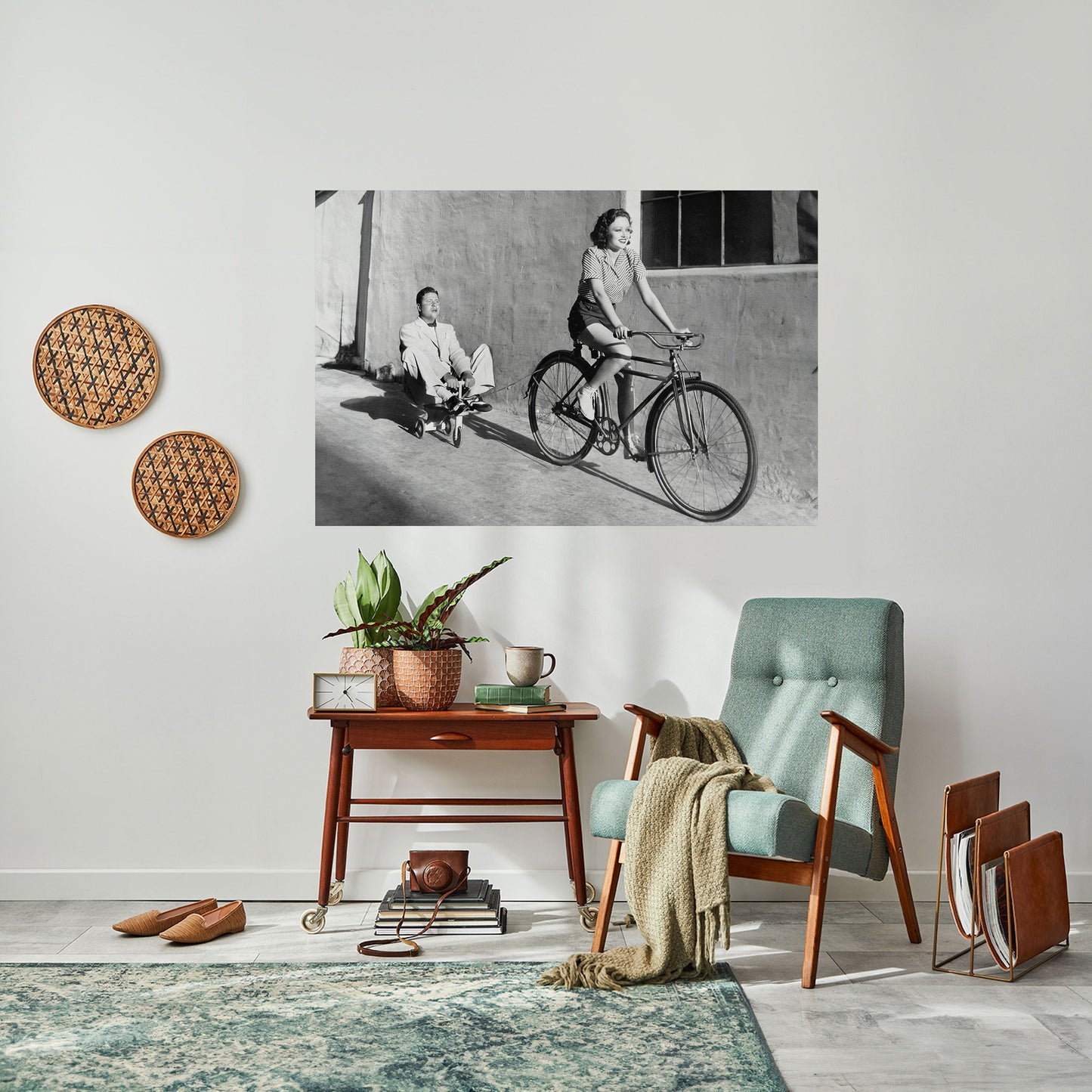HAPPY JOURNEY Poster orizzontale staccabile e attaccabile