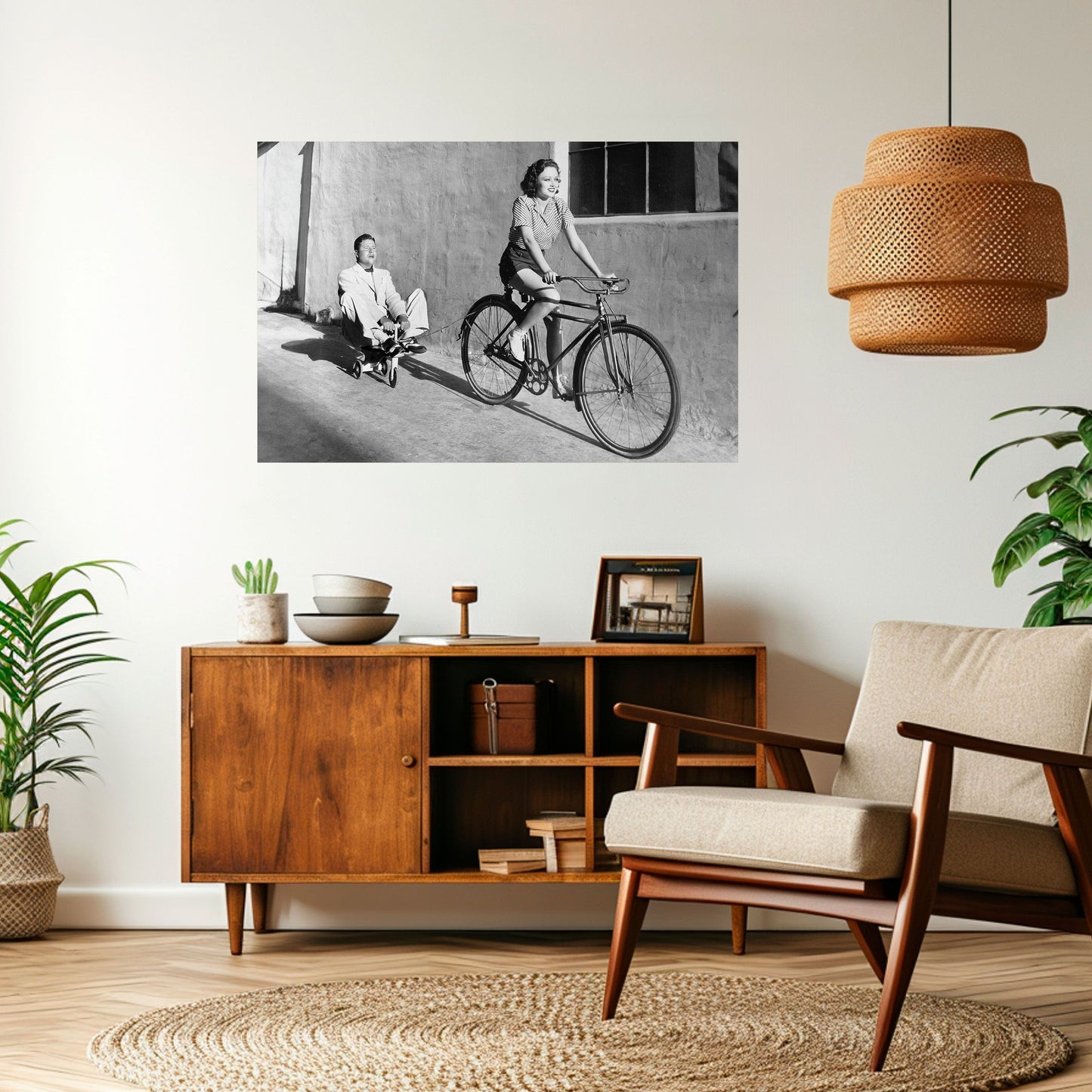 HAPPY JOURNEY Poster orizzontale staccabile e attaccabile
