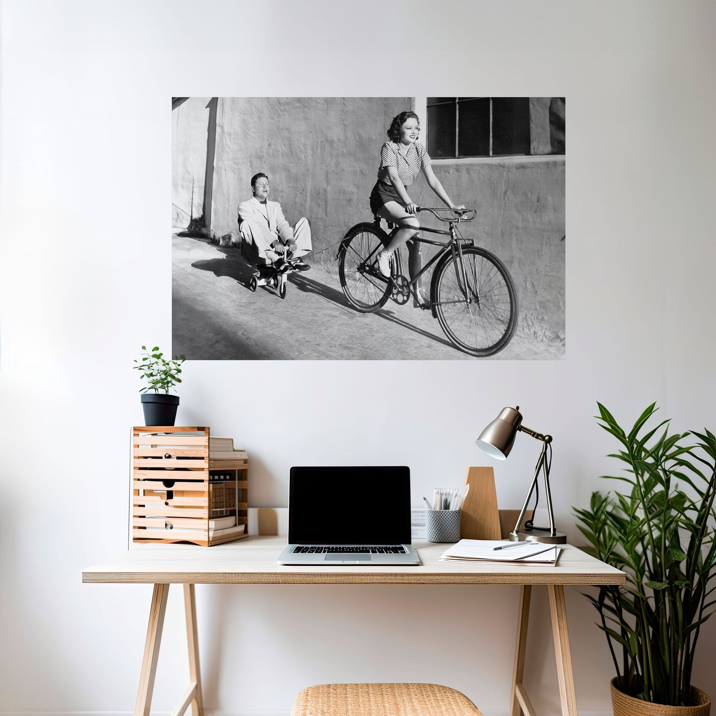 HAPPY JOURNEY Poster orizzontale staccabile e attaccabile