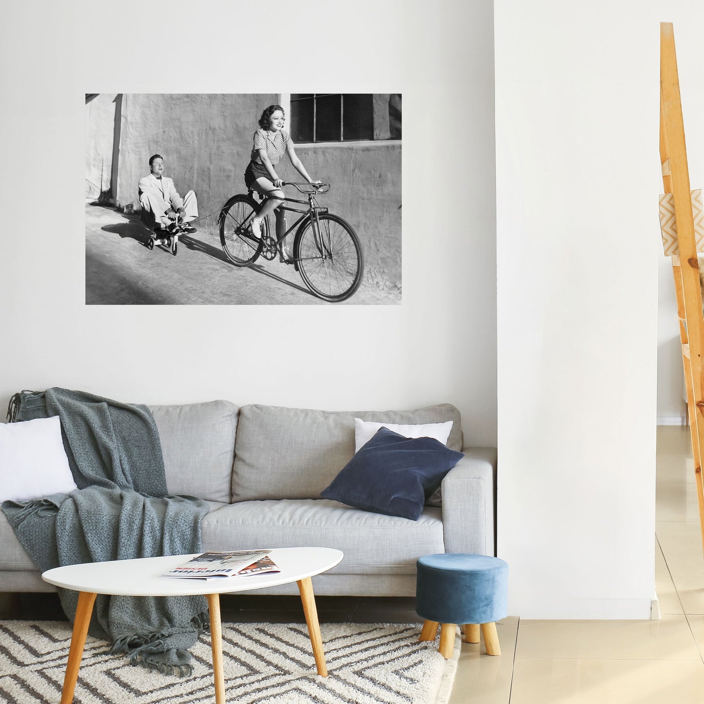 HAPPY JOURNEY Poster orizzontale staccabile e attaccabile