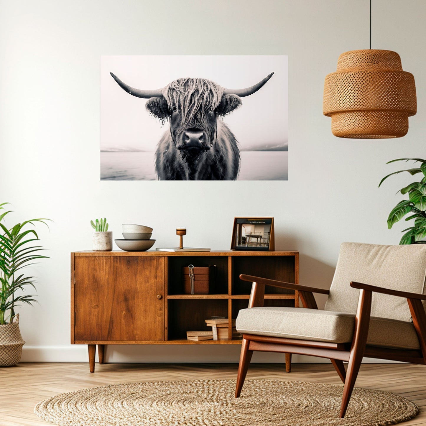 Poster orizzontale staccabile e attaccabile GENTLE GIANT STARE
