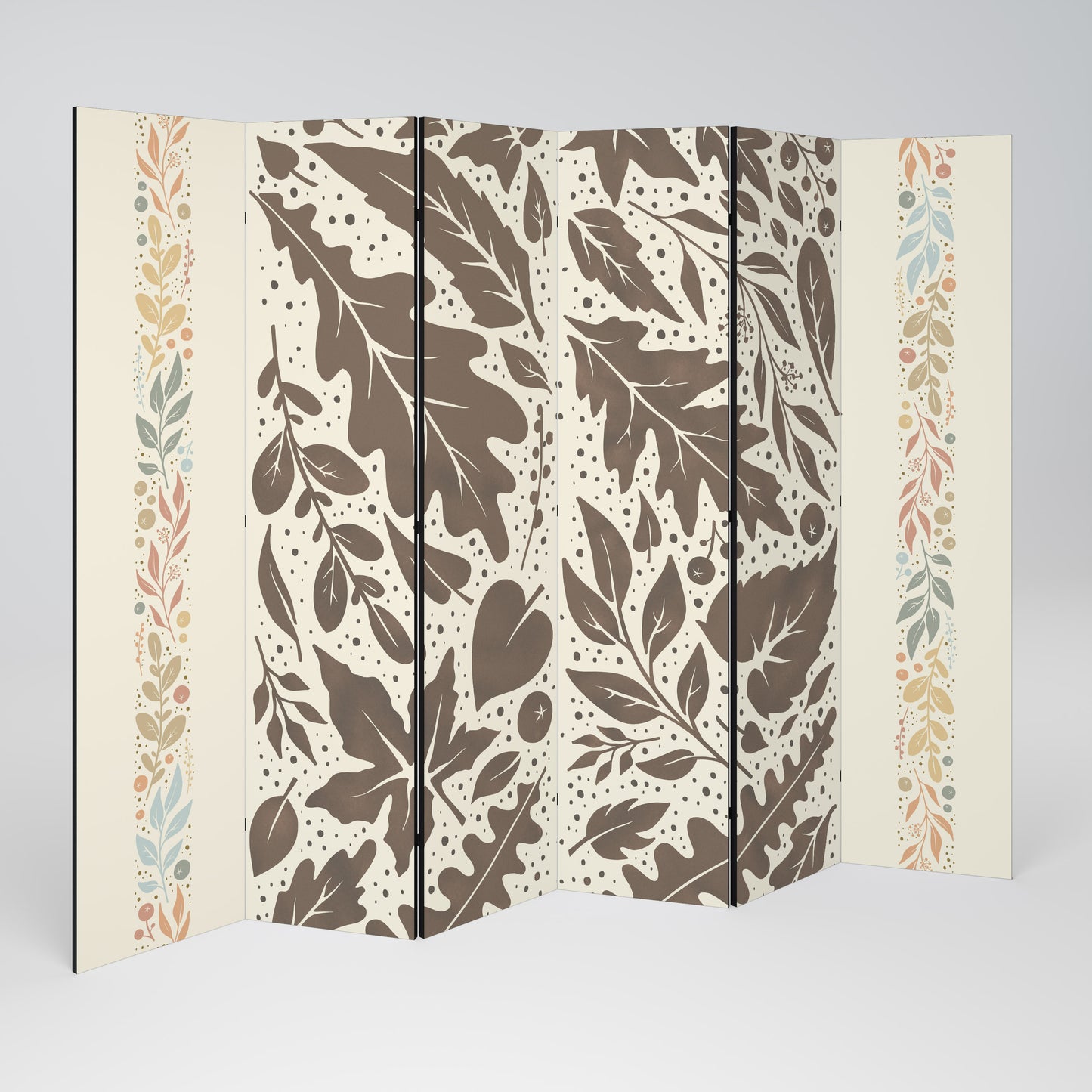 FOLIAGE TALES Divisorio decorativo per ambienti a 6 pannelli