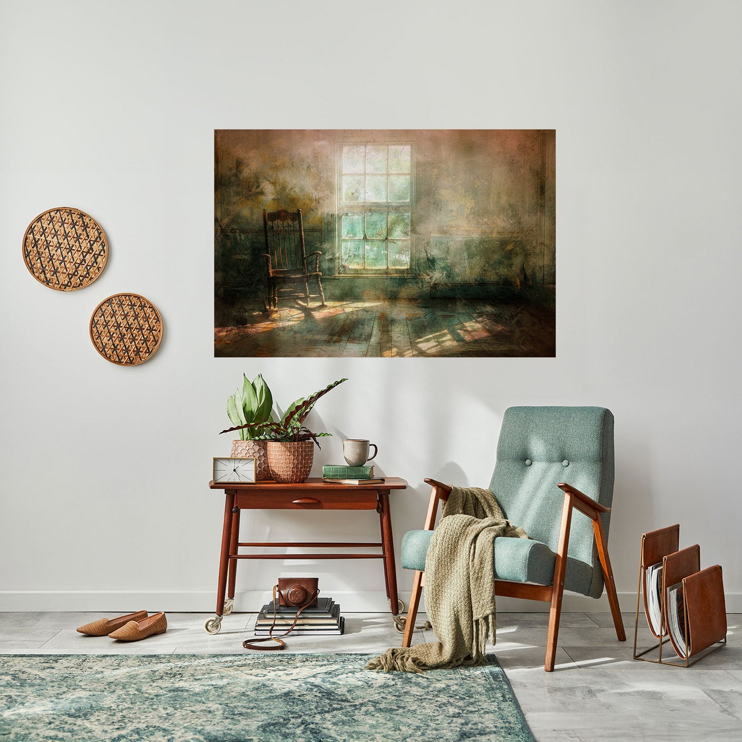 Poster orizzontale staccabile e attaccabile SUNLIGHT STILLNESS