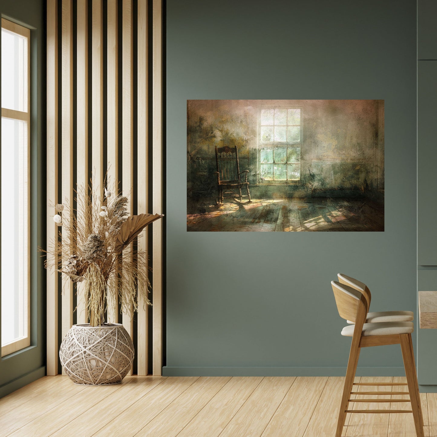 Poster orizzontale staccabile e attaccabile SUNLIGHT STILLNESS