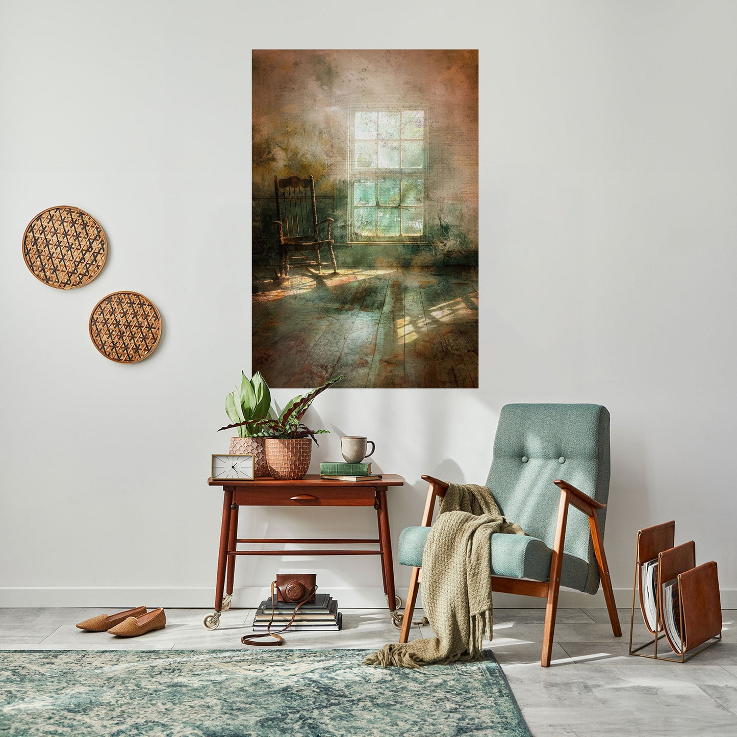 Poster verticale staccabile e attaccabile SUNLIGHT STILLNESS