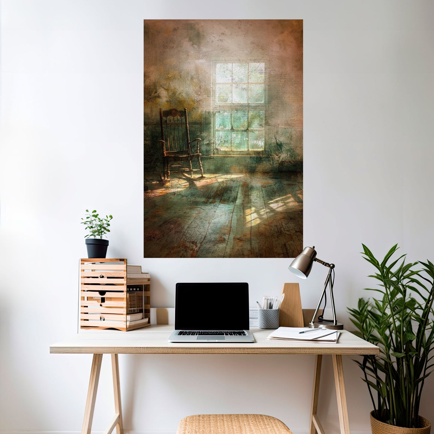 Poster verticale staccabile e attaccabile SUNLIGHT STILLNESS