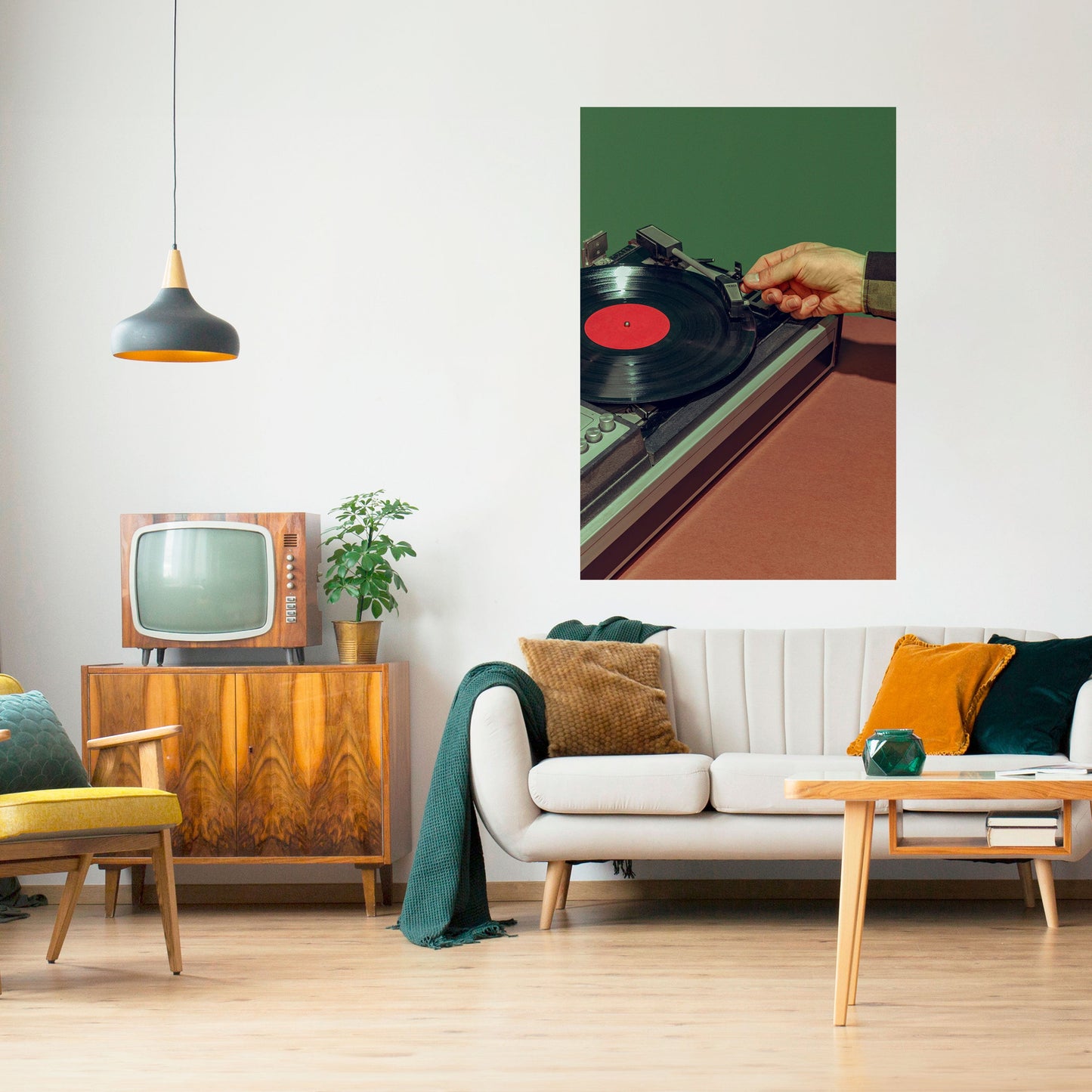 Poster verticale staccabile e attaccabile SUONI UNICI