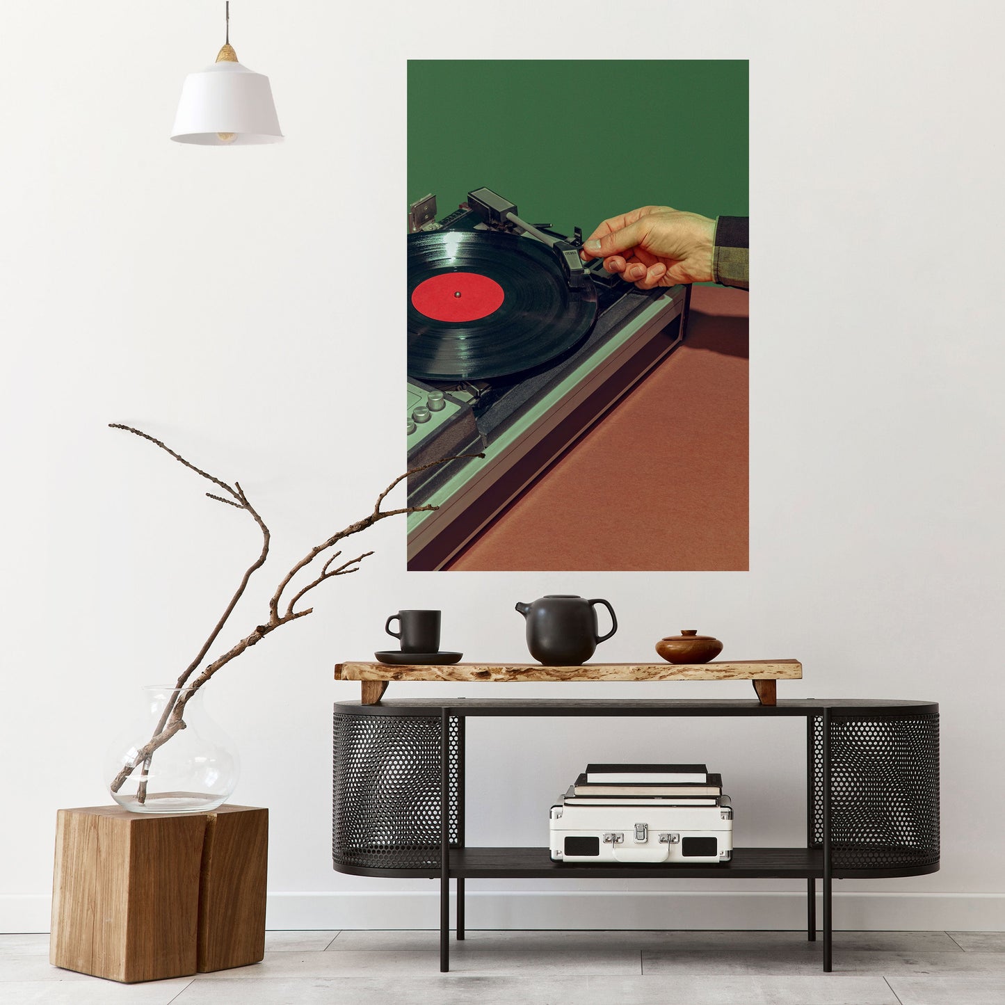 Poster verticale staccabile e attaccabile SUONI UNICI