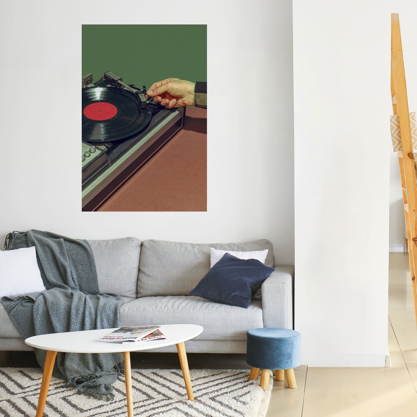 Poster verticale staccabile e attaccabile SUONI UNICI