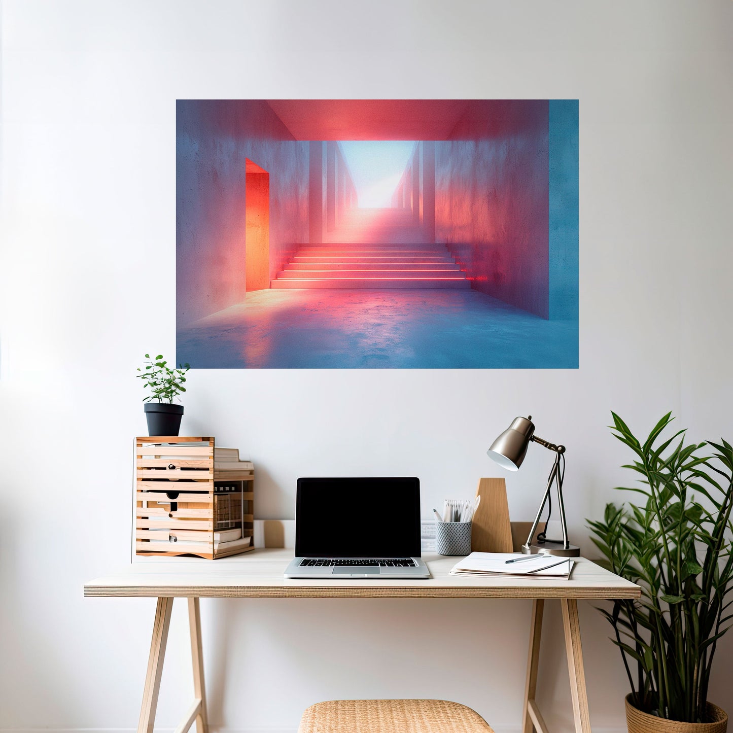 Poster orizzontale staccabile e attaccabile BRIGHT DIRECTION