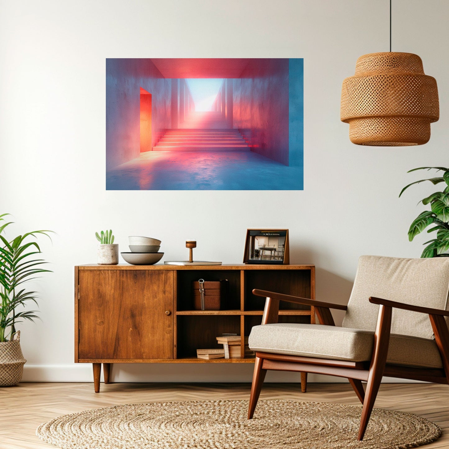 Poster orizzontale staccabile e attaccabile BRIGHT DIRECTION