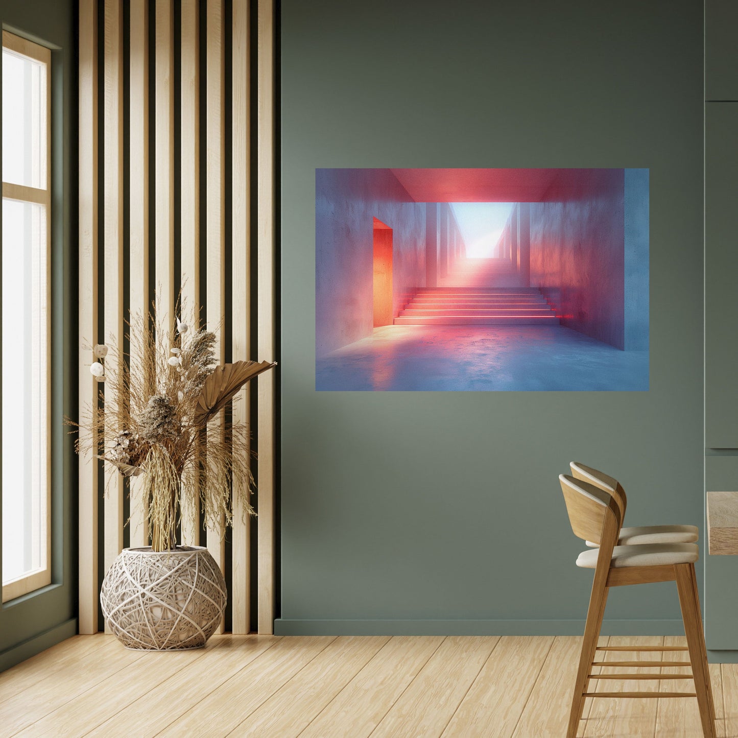 Poster orizzontale staccabile e attaccabile BRIGHT DIRECTION