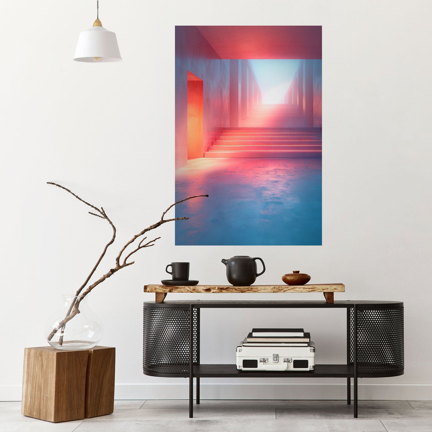 Poster verticale staccabile e attaccabile BRIGHT DIRECTION