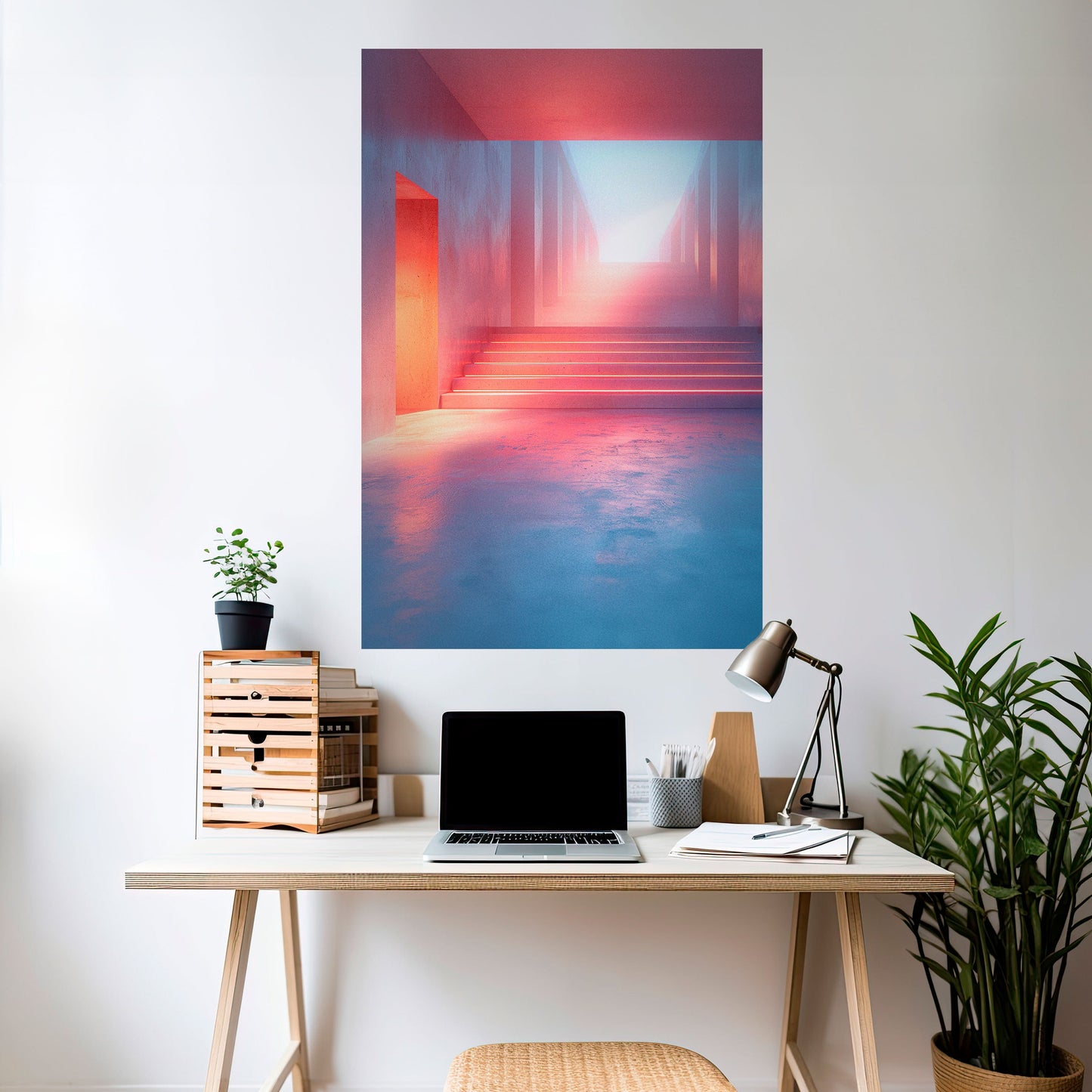 Poster verticale staccabile e attaccabile BRIGHT DIRECTION