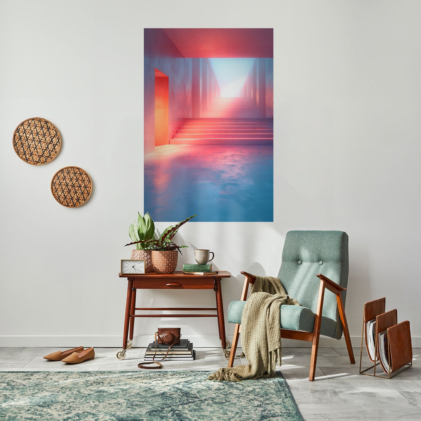 Poster verticale staccabile e attaccabile BRIGHT DIRECTION
