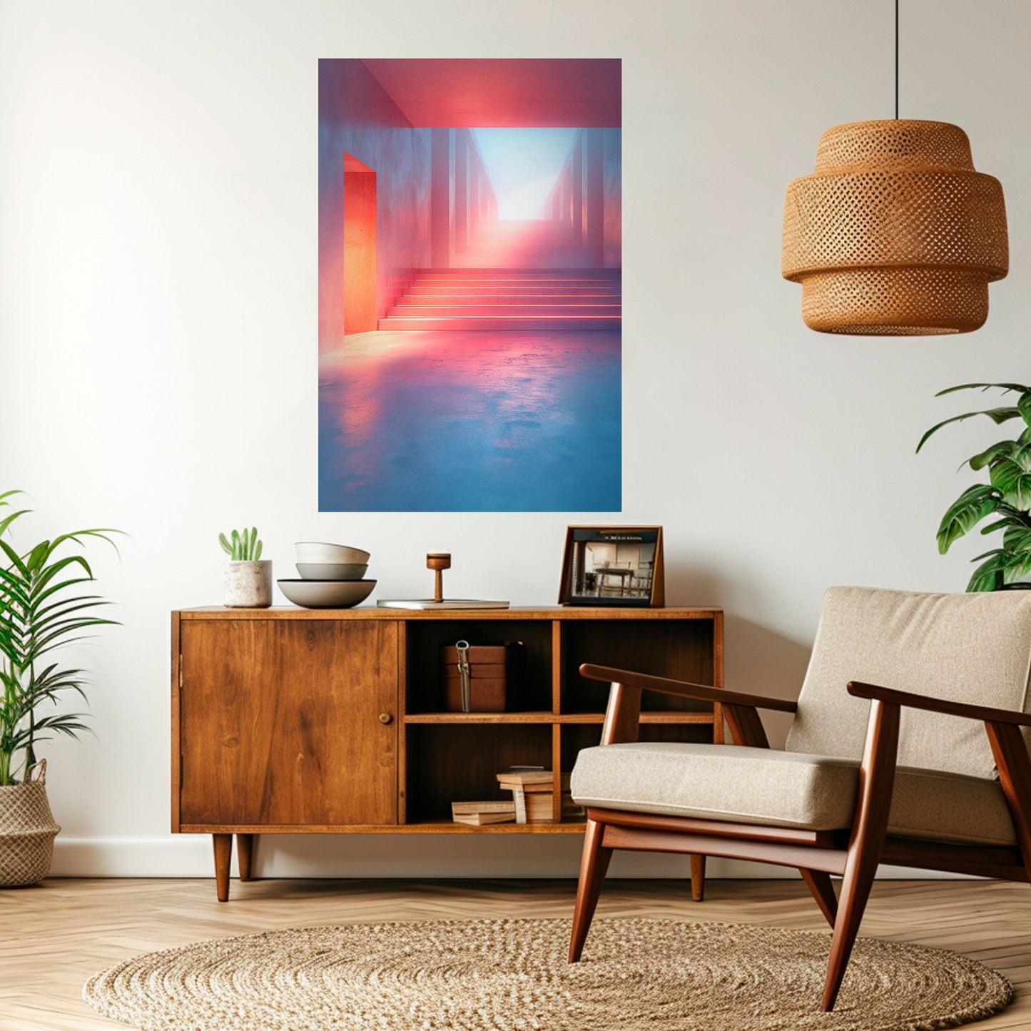 Poster verticale staccabile e attaccabile BRIGHT DIRECTION