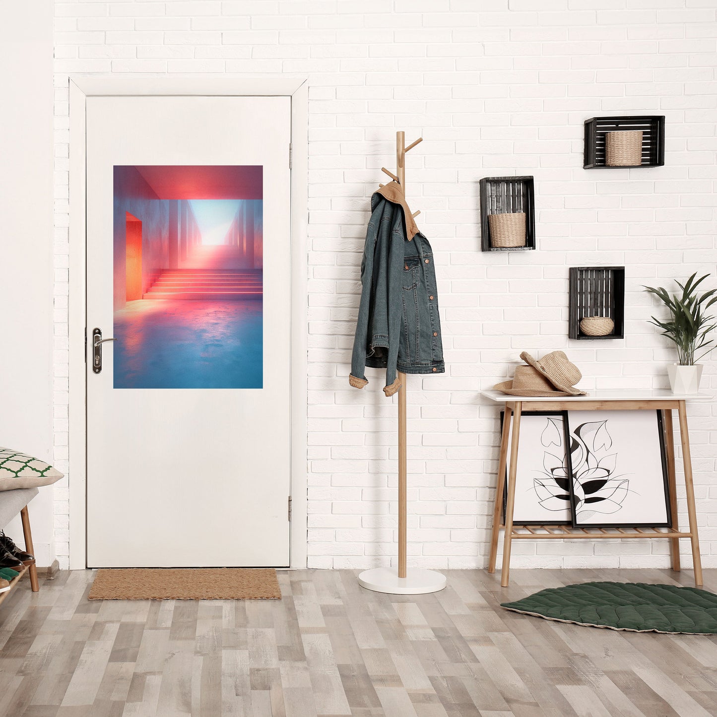 Poster verticale staccabile e attaccabile BRIGHT DIRECTION
