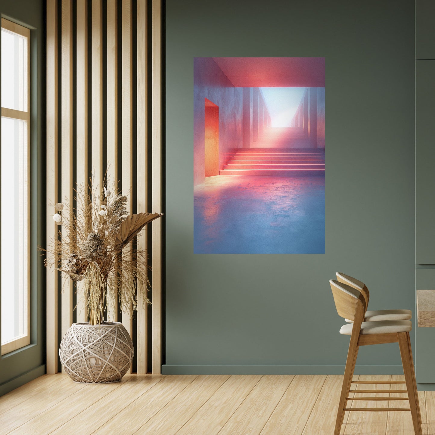 Poster verticale staccabile e attaccabile BRIGHT DIRECTION