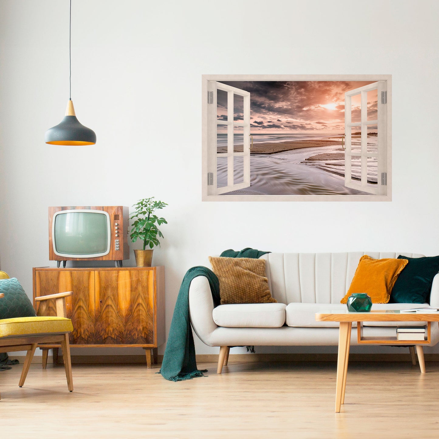 APERTURA ALLA SERENITÀ Poster orizzontale staccabile e attaccabile