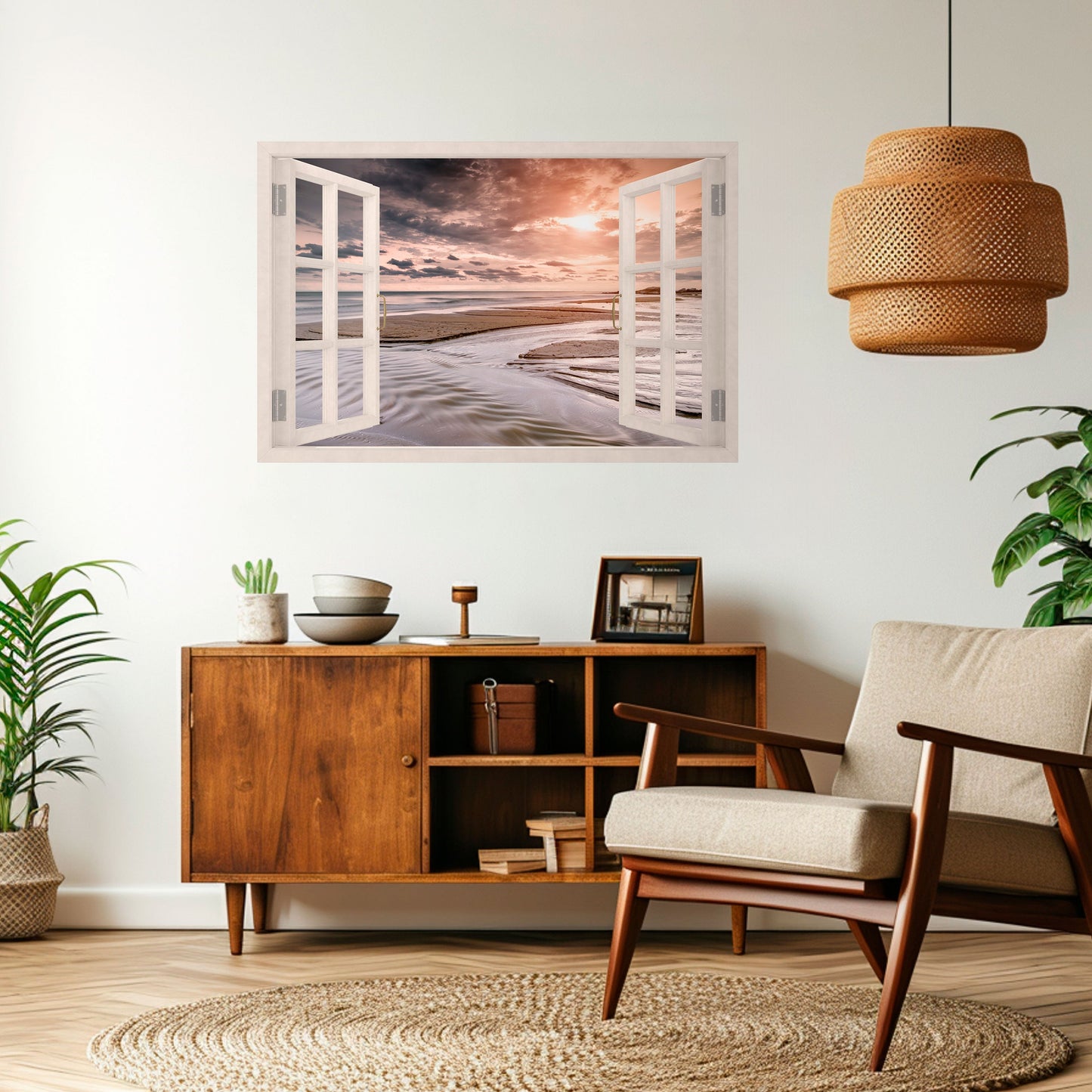 APERTURA ALLA SERENITÀ Poster orizzontale staccabile e attaccabile