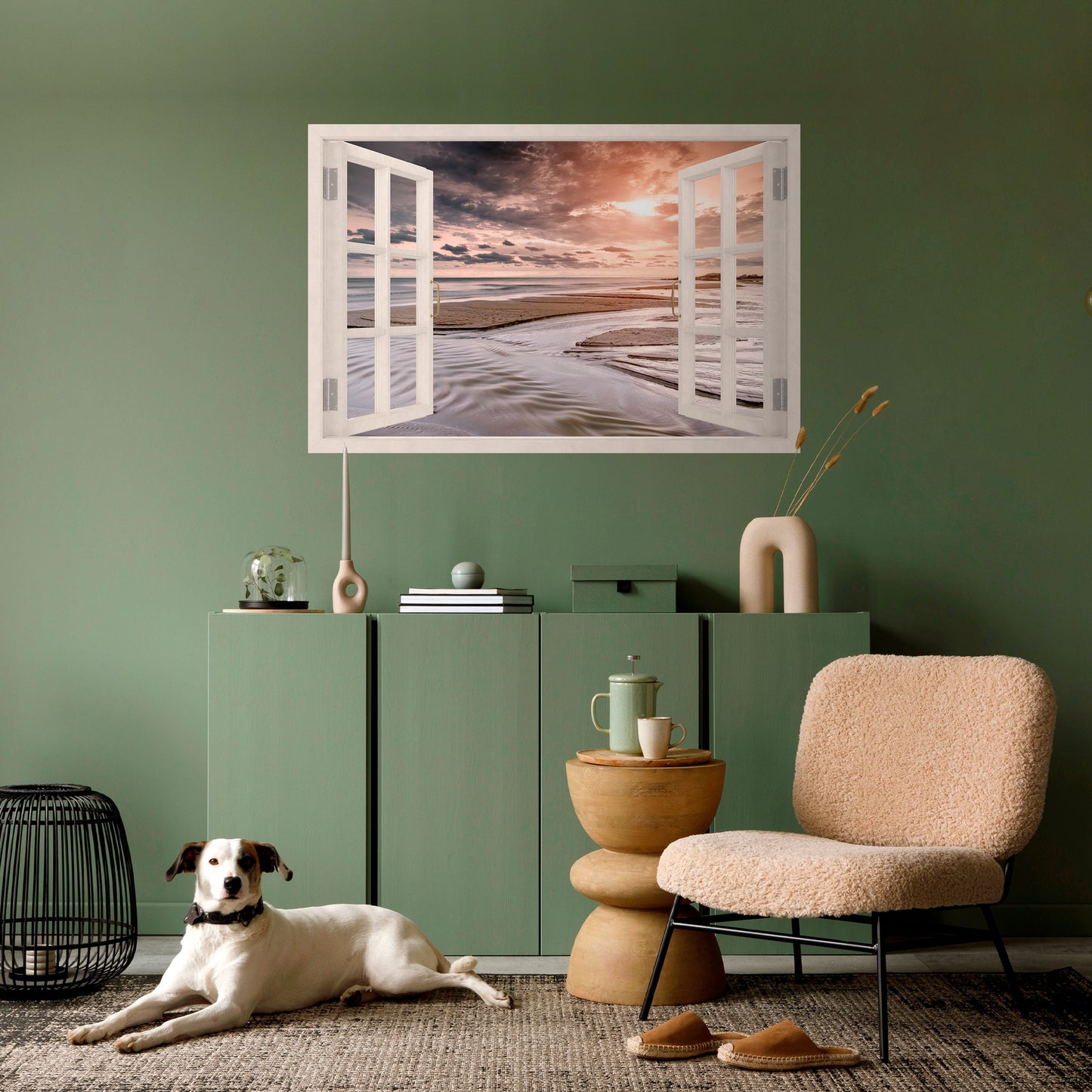 APERTURA ALLA SERENITÀ Poster orizzontale staccabile e attaccabile