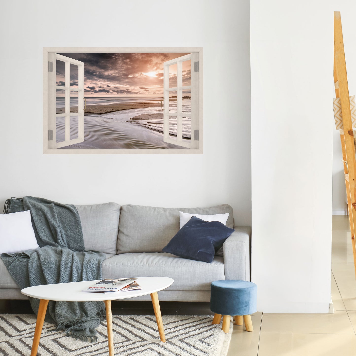 APERTURA ALLA SERENITÀ Poster orizzontale staccabile e attaccabile