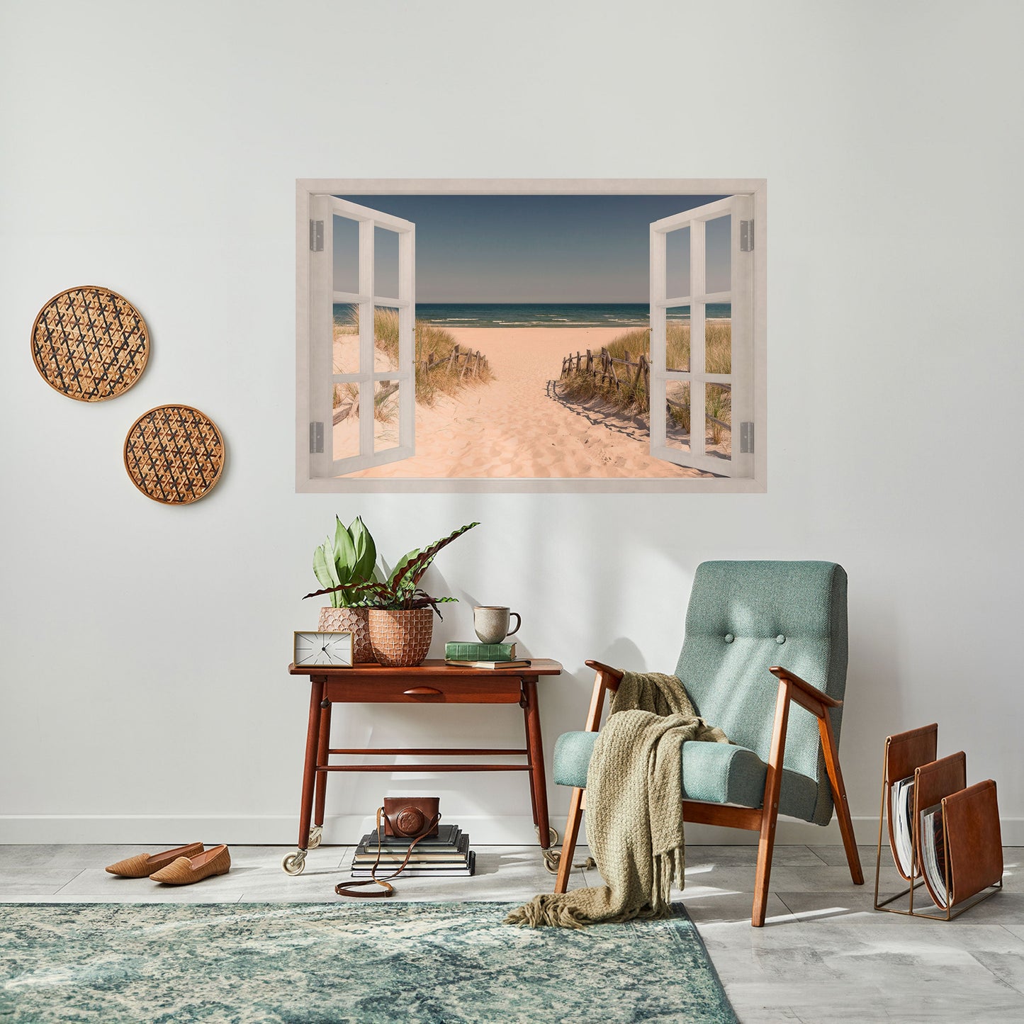 Poster orizzontale staccabile e attaccabile SANDY DREAMSCAPE