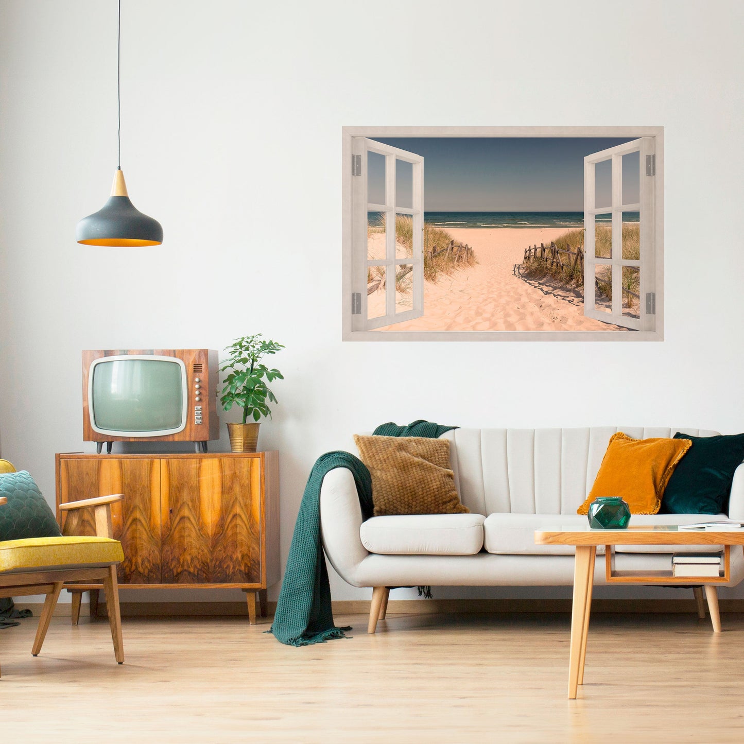 Poster orizzontale staccabile e attaccabile SANDY DREAMSCAPE