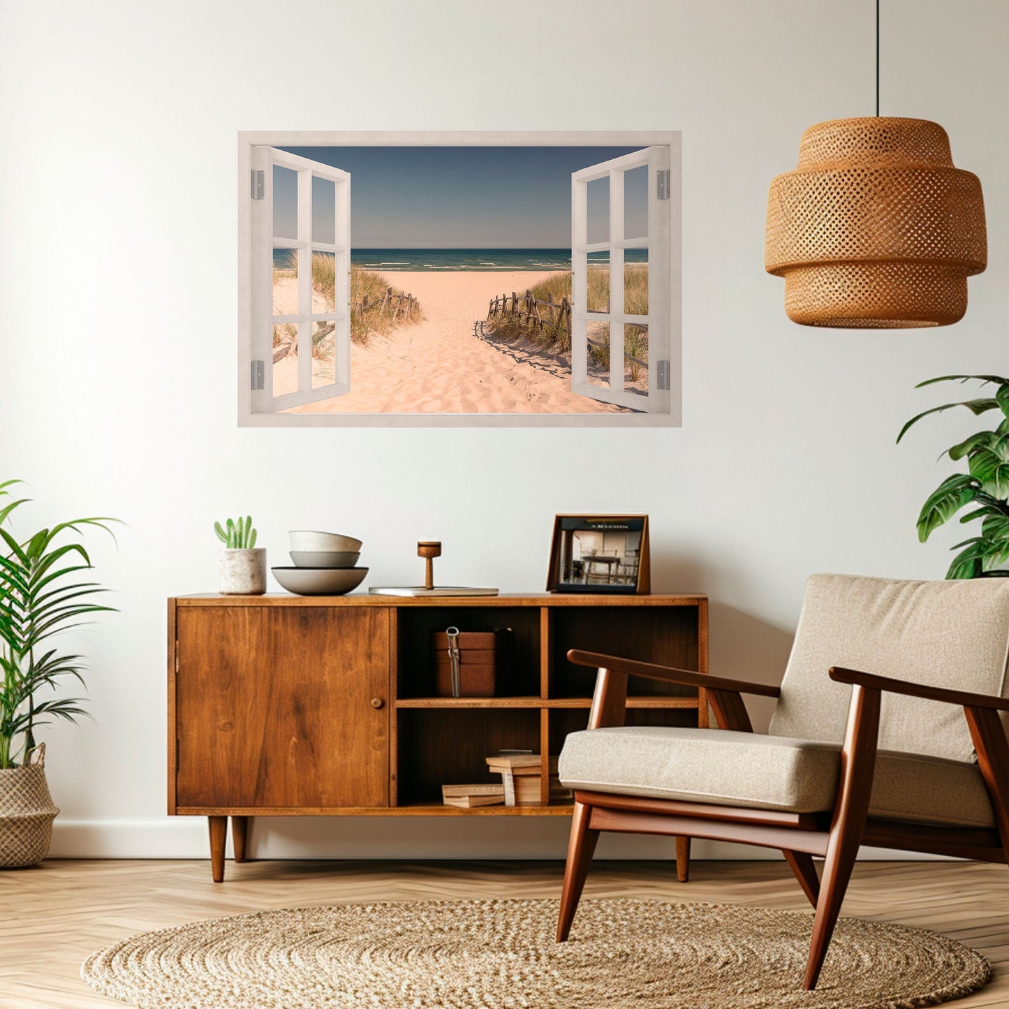 Poster orizzontale staccabile e attaccabile SANDY DREAMSCAPE