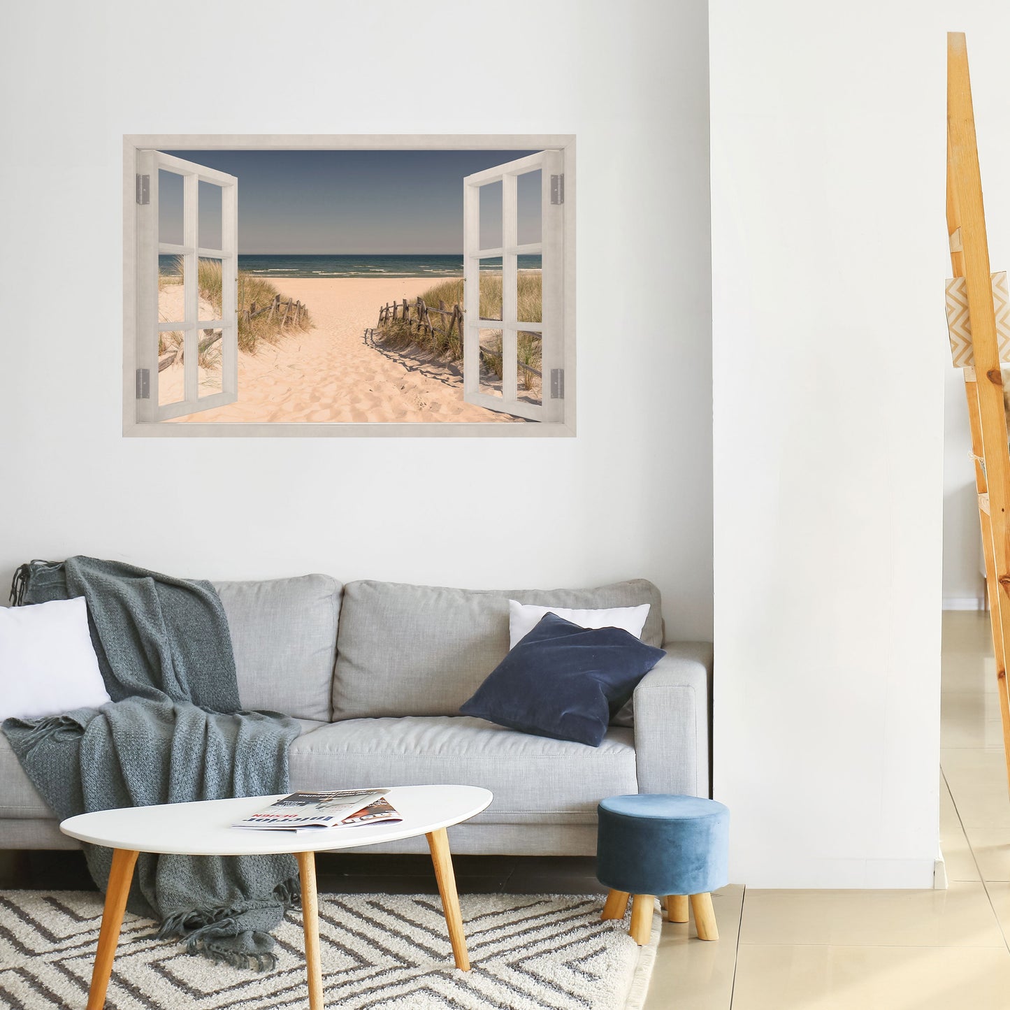 Poster orizzontale staccabile e attaccabile SANDY DREAMSCAPE