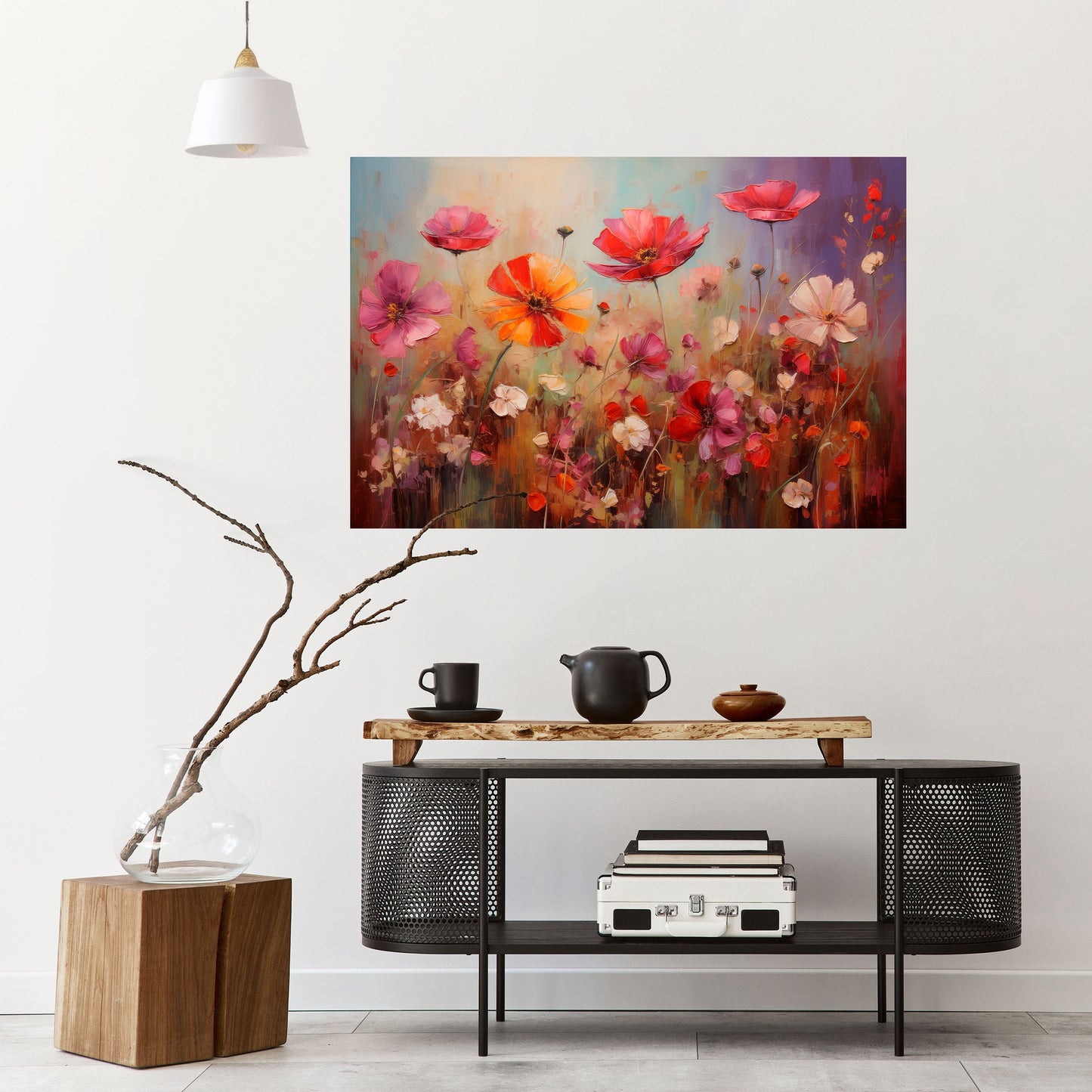 GARDEN DAYDREAM Poster orizzontale staccabile e attaccabile