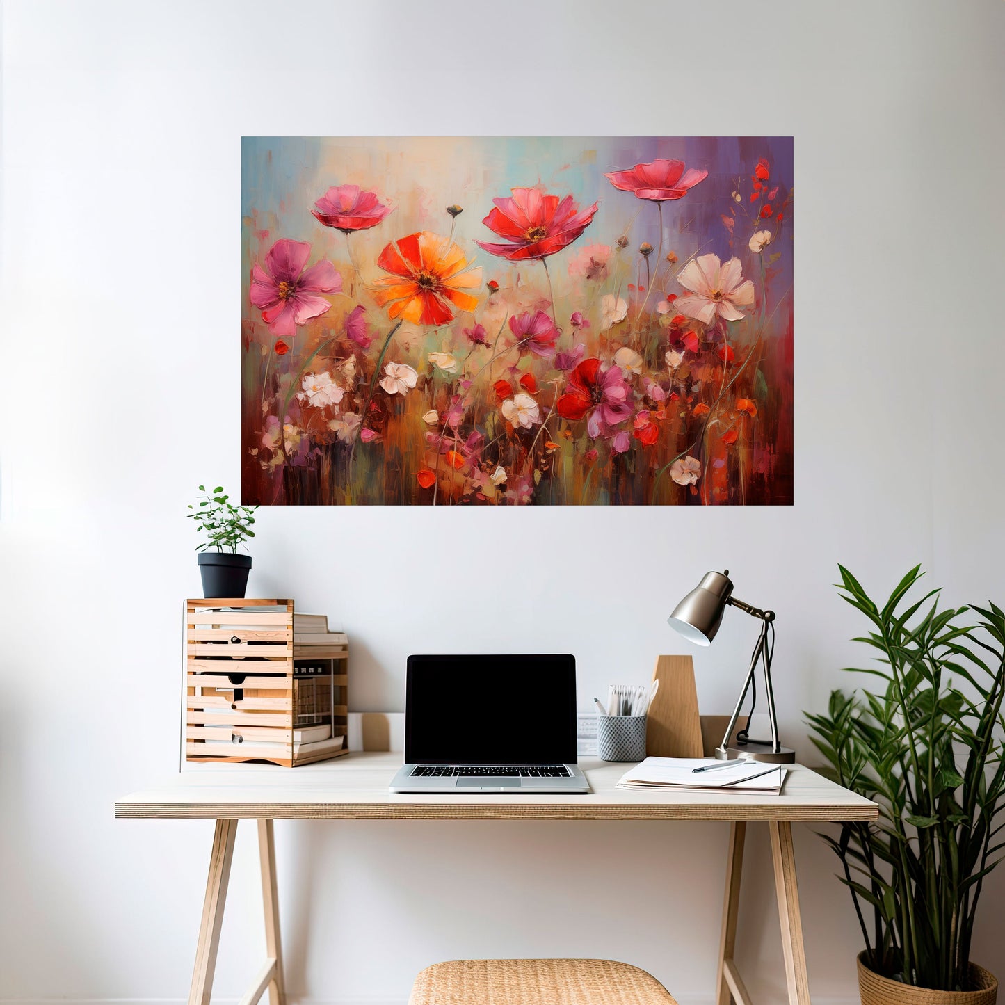 GARDEN DAYDREAM Poster orizzontale staccabile e attaccabile