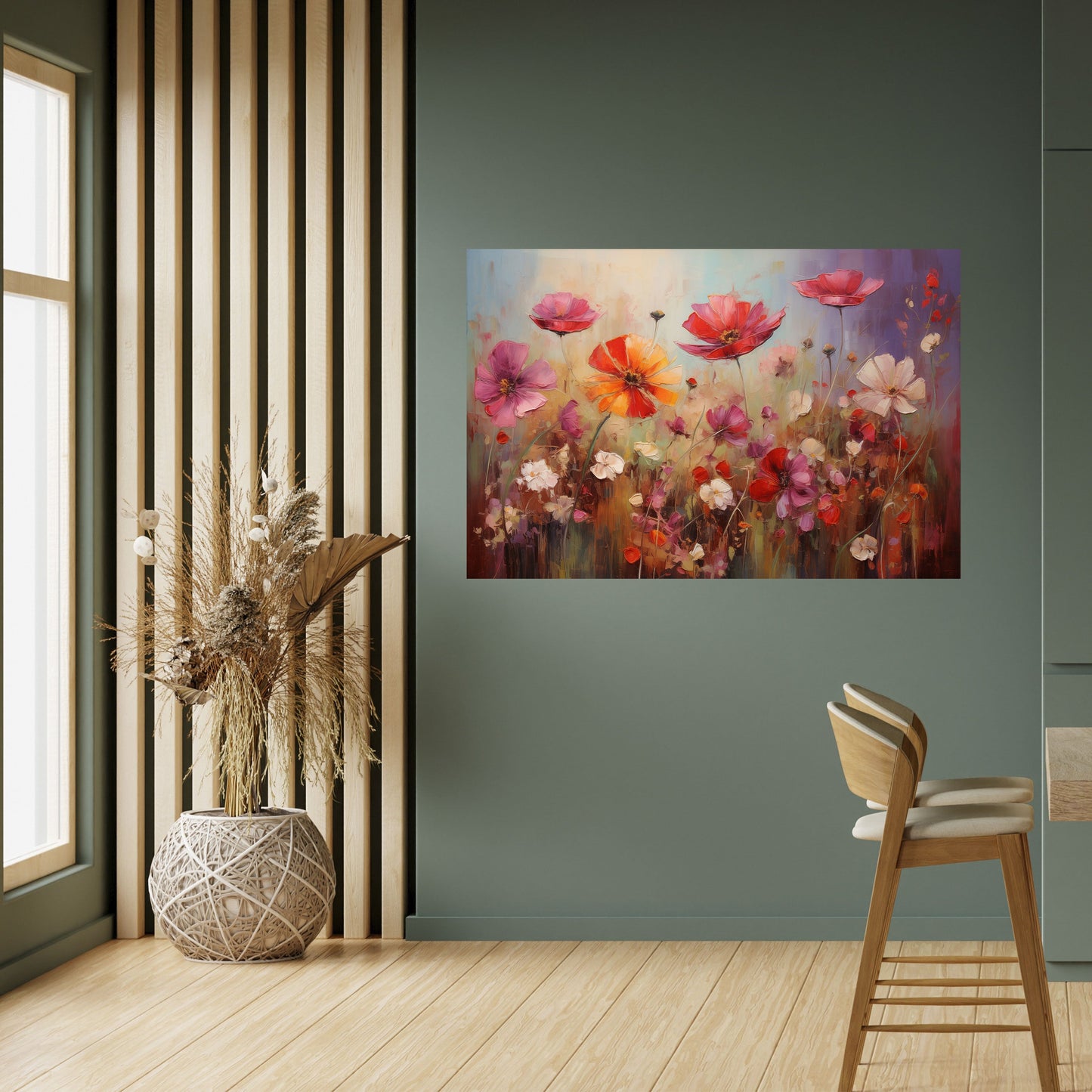 GARDEN DAYDREAM Poster orizzontale staccabile e attaccabile