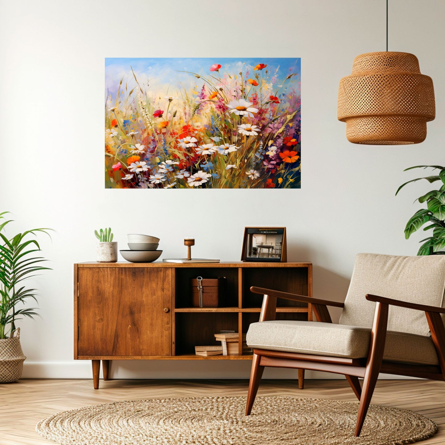 DAISY DAYDREAMS Poster orizzontale staccabile e attaccabile