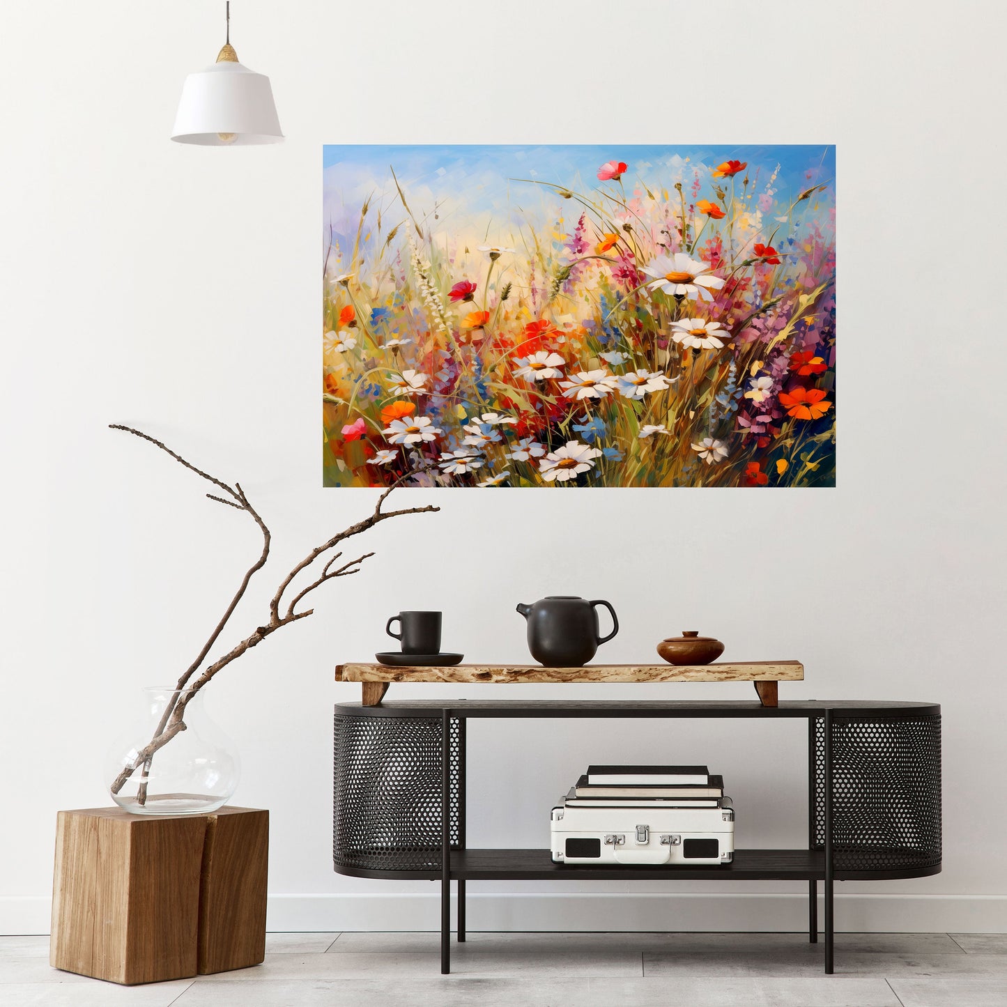 DAISY DAYDREAMS Poster orizzontale staccabile e attaccabile