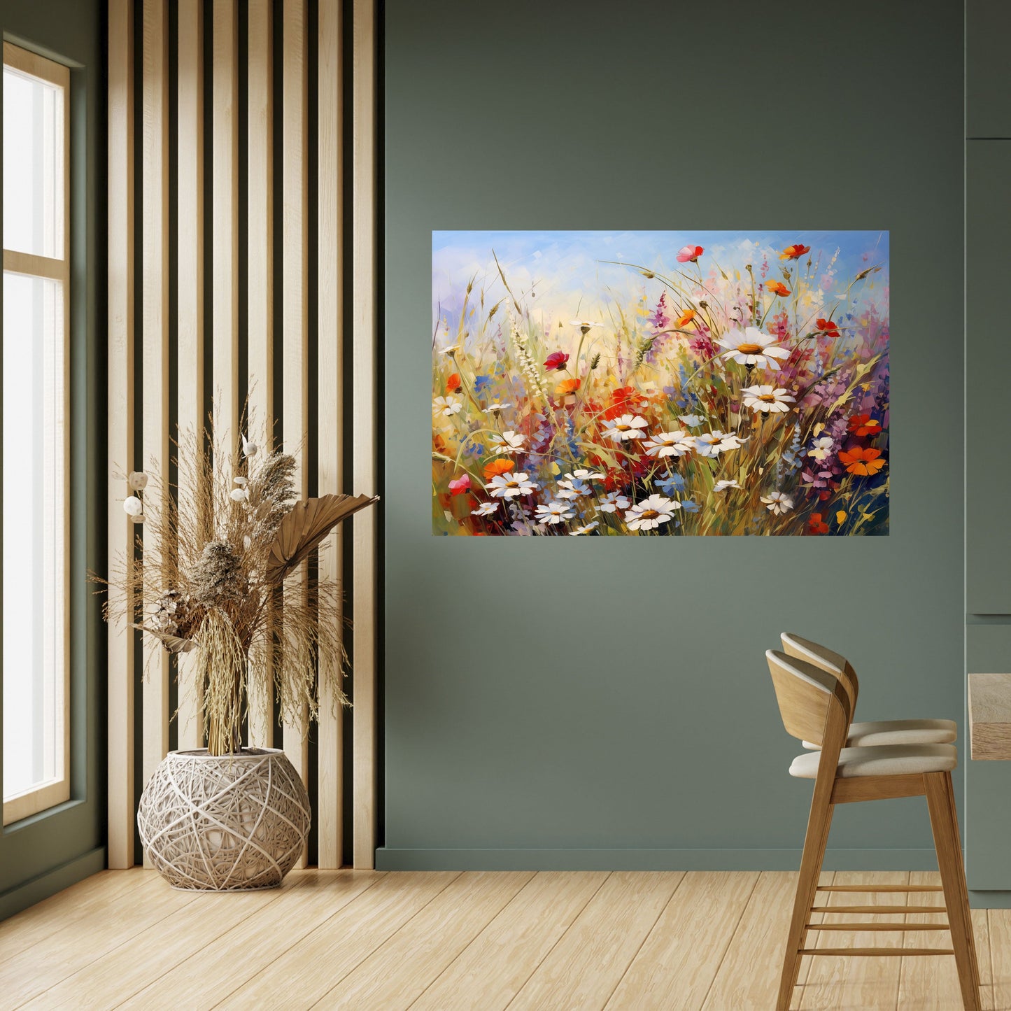 DAISY DAYDREAMS Poster orizzontale staccabile e attaccabile