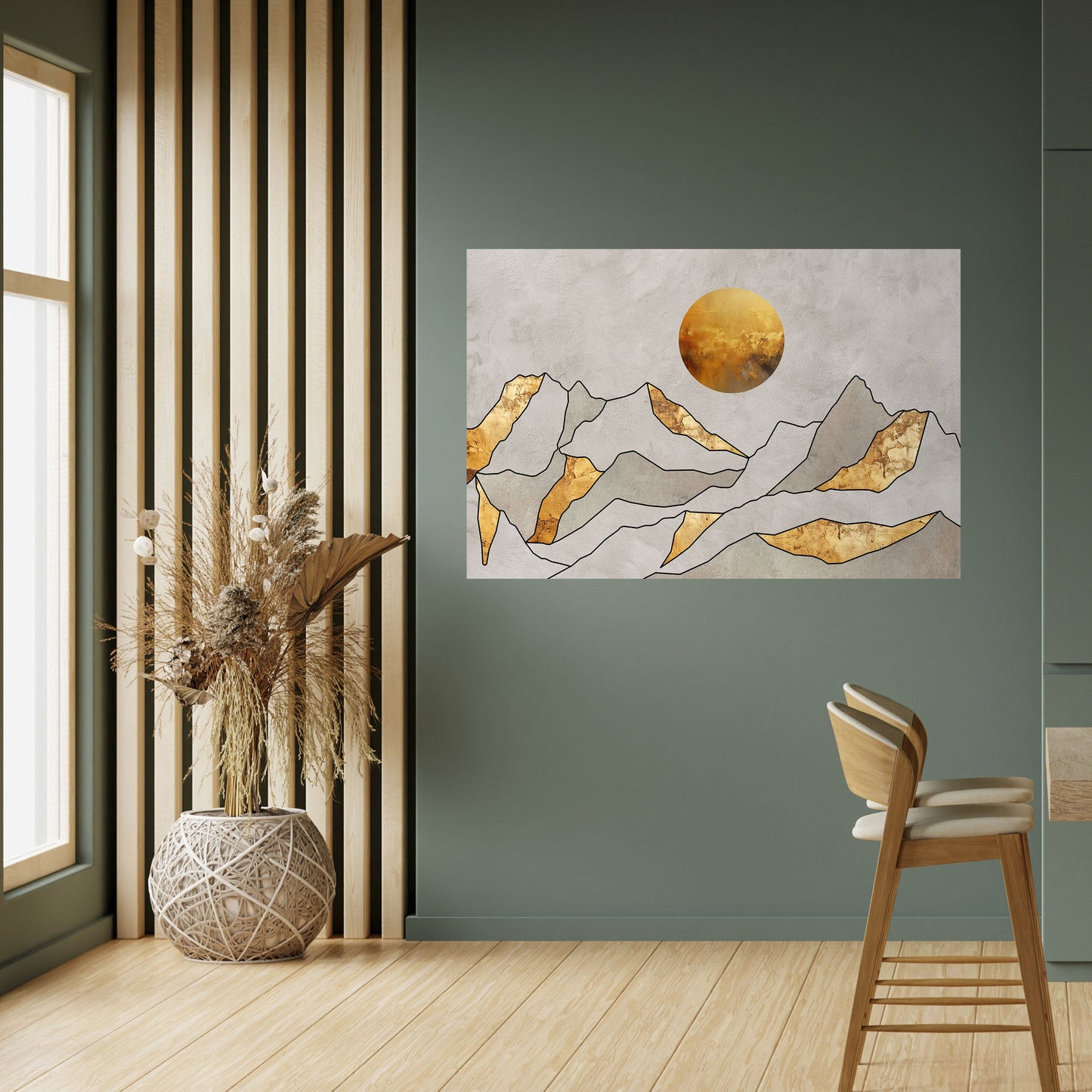 Poster orizzontale SUNNY BLAZE stacca e attacca