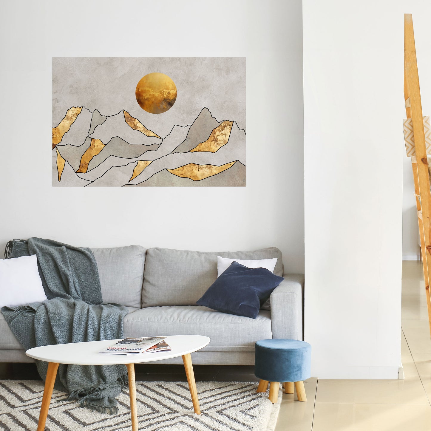Poster orizzontale SUNNY BLAZE stacca e attacca