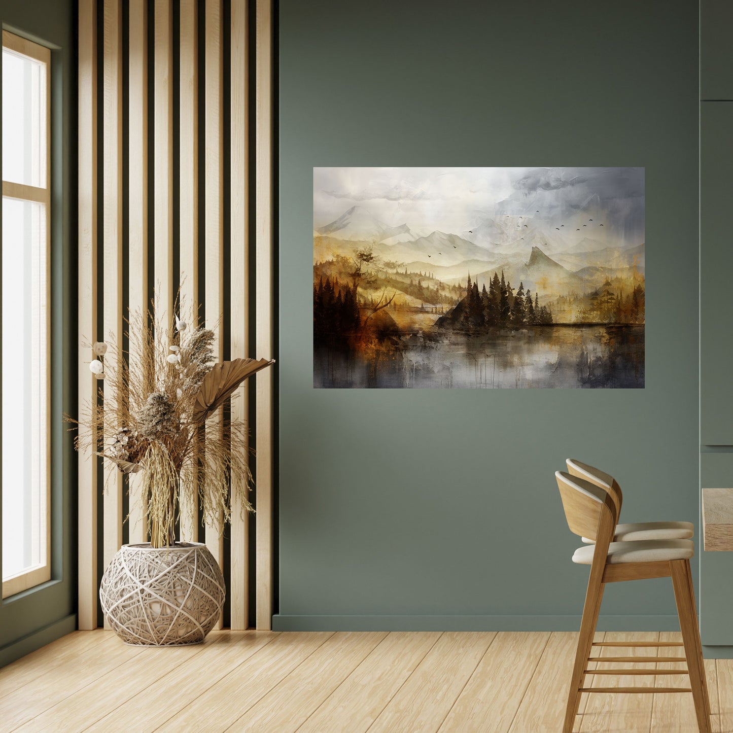 Poster orizzontale staccabile e attaccabile AURA AUTUNNALE