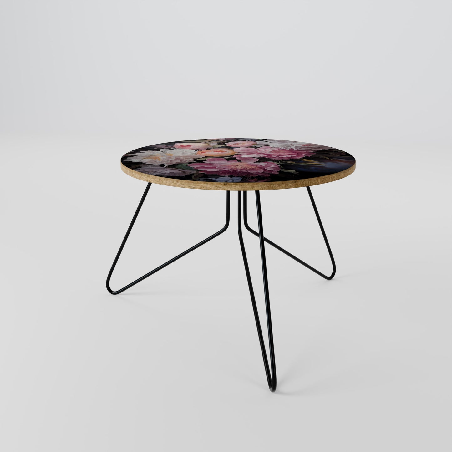 Tavolino da caffè CRASHED PEONIES 60