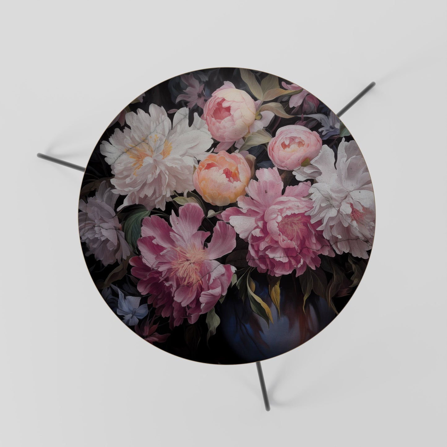 Tavolino da caffè CRASHED PEONIES 60