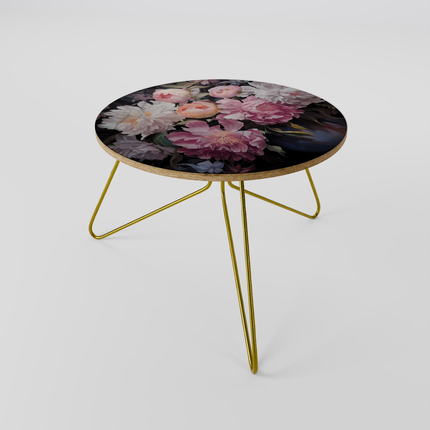 Tavolino da caffè CRASHED PEONIES 60