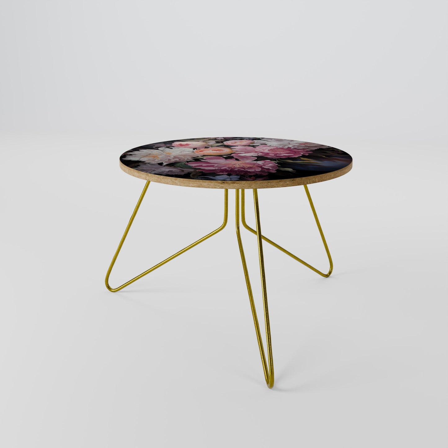 Tavolino da caffè CRASHED PEONIES 60
