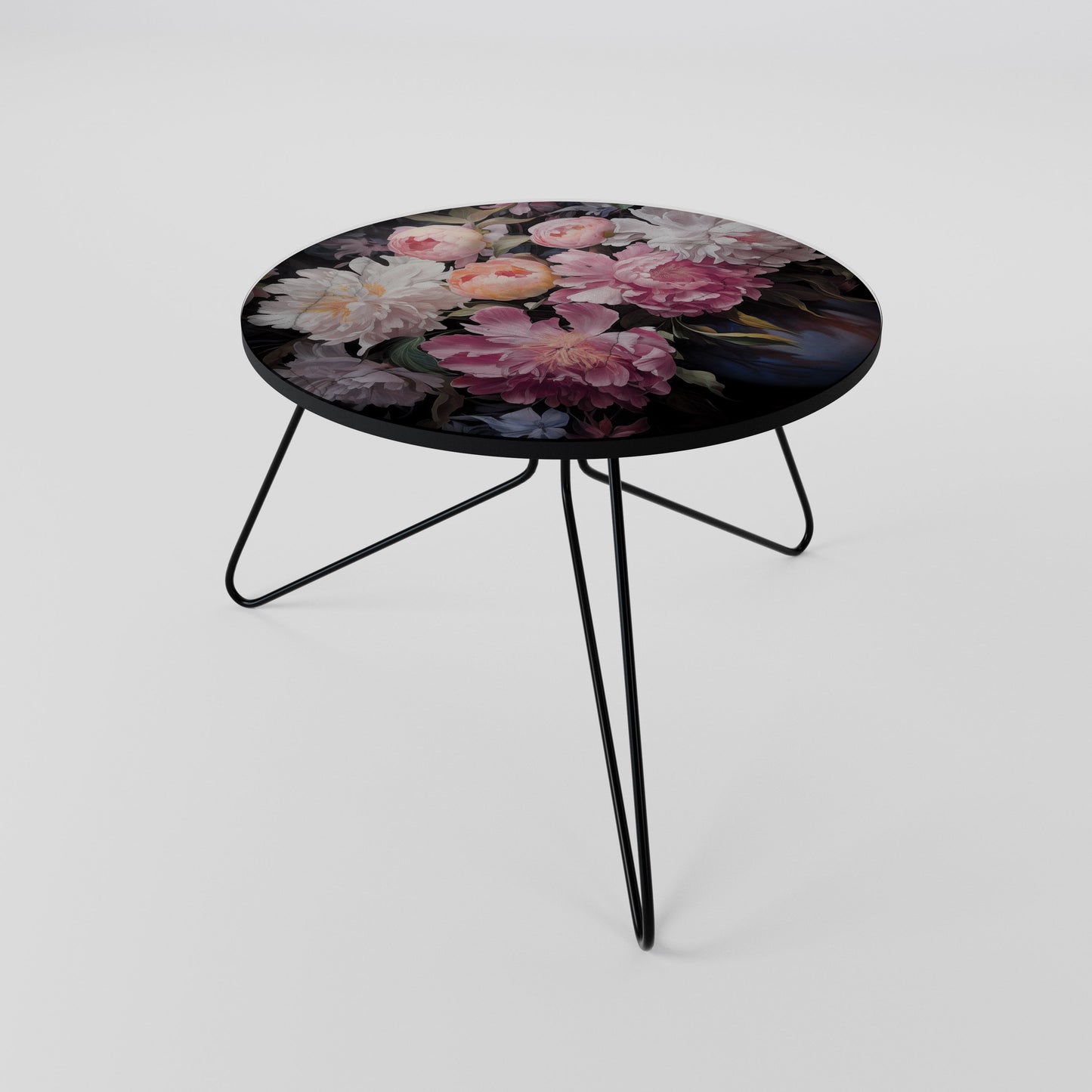 Tavolino da caffè CRASHED PEONIES 60