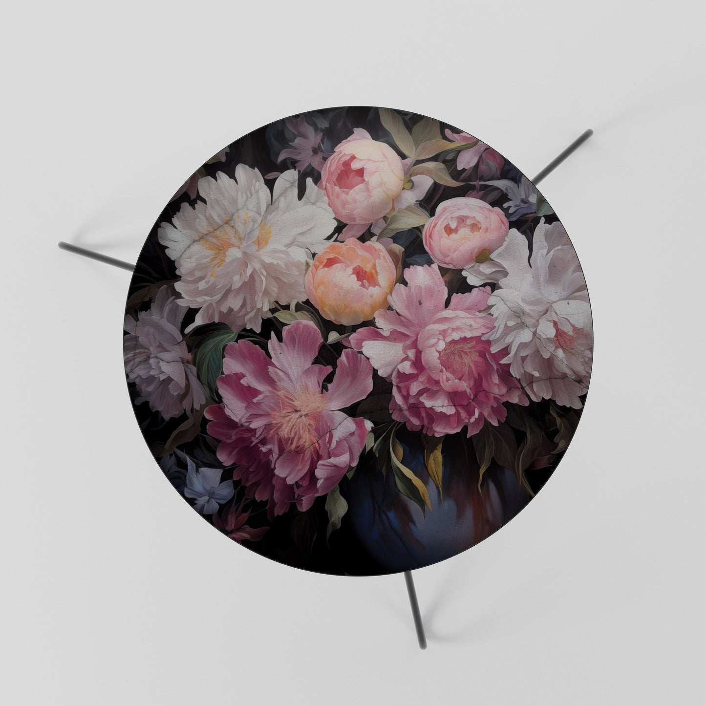 Tavolino da caffè CRASHED PEONIES 60
