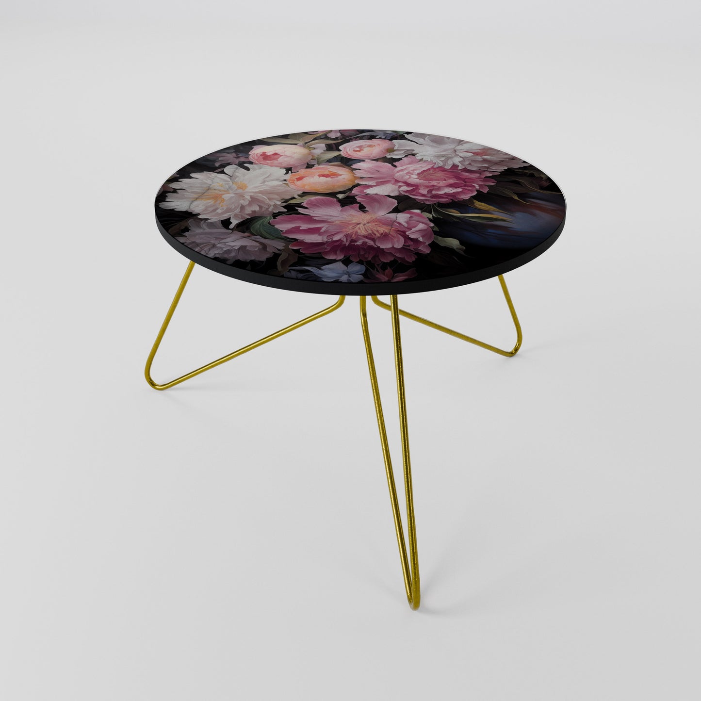 Tavolino da caffè CRASHED PEONIES 60