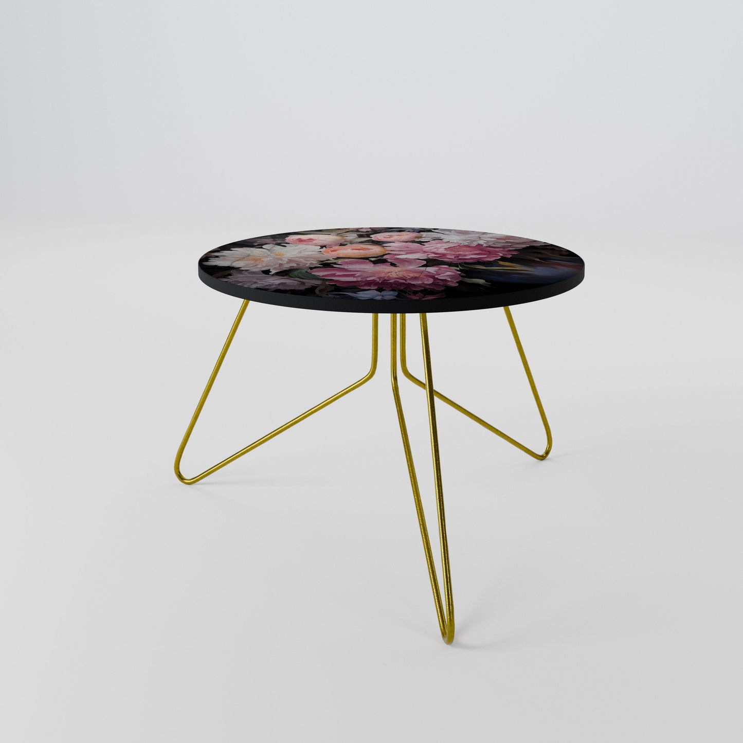 Tavolino da caffè CRASHED PEONIES 60