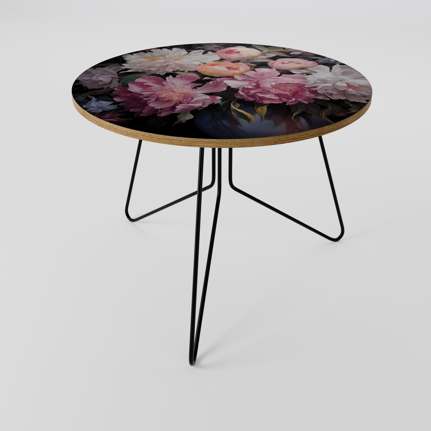 Tavolino da caffè CRASHED PEONIES 69