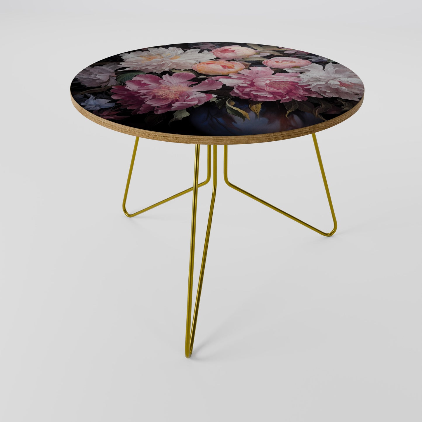 Tavolino da caffè CRASHED PEONIES 69