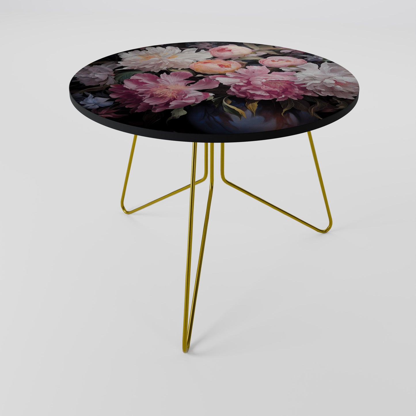 Tavolino da caffè CRASHED PEONIES 69